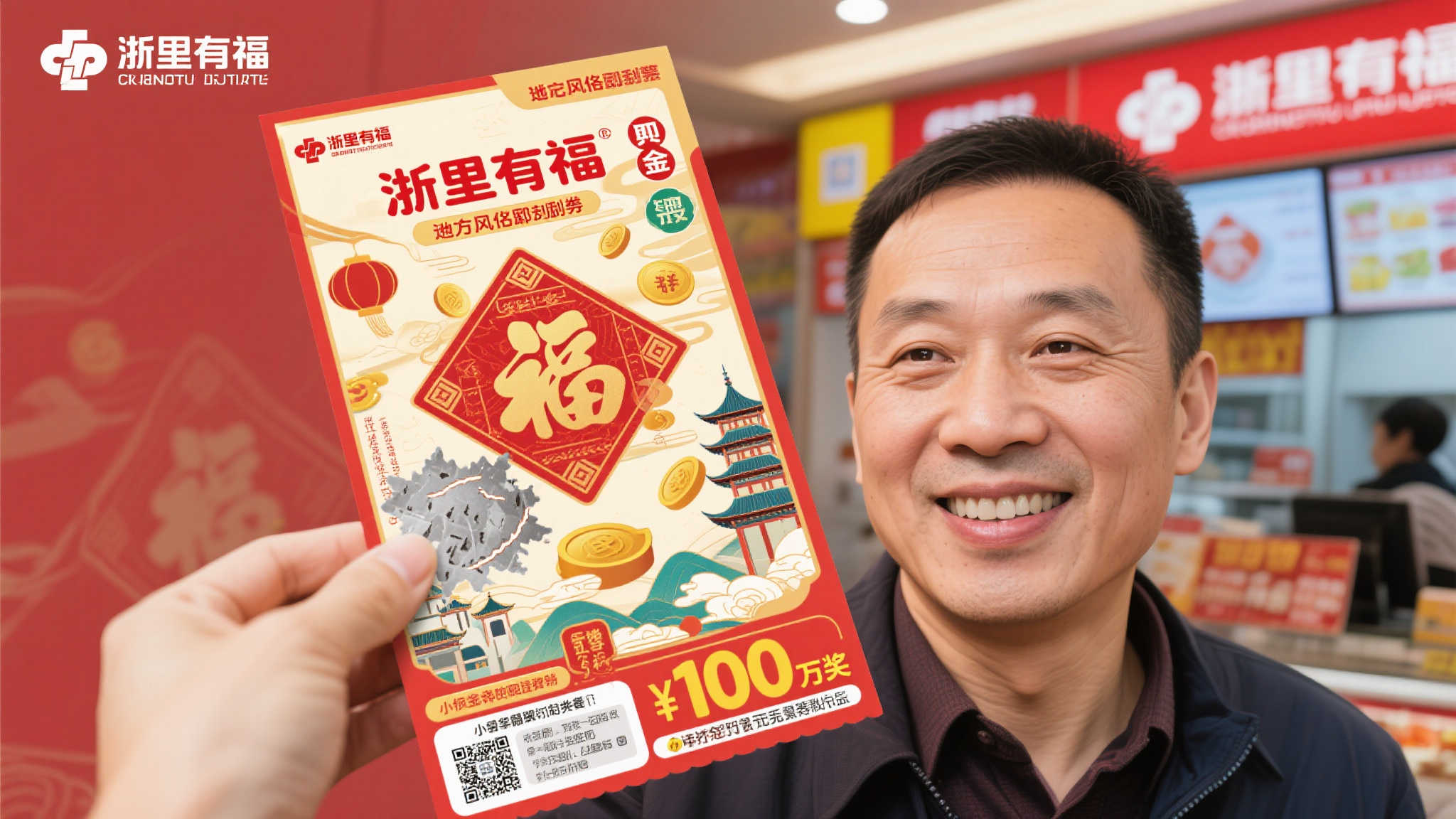 “浙里有福”作为一款地方特色即时刮奖彩票