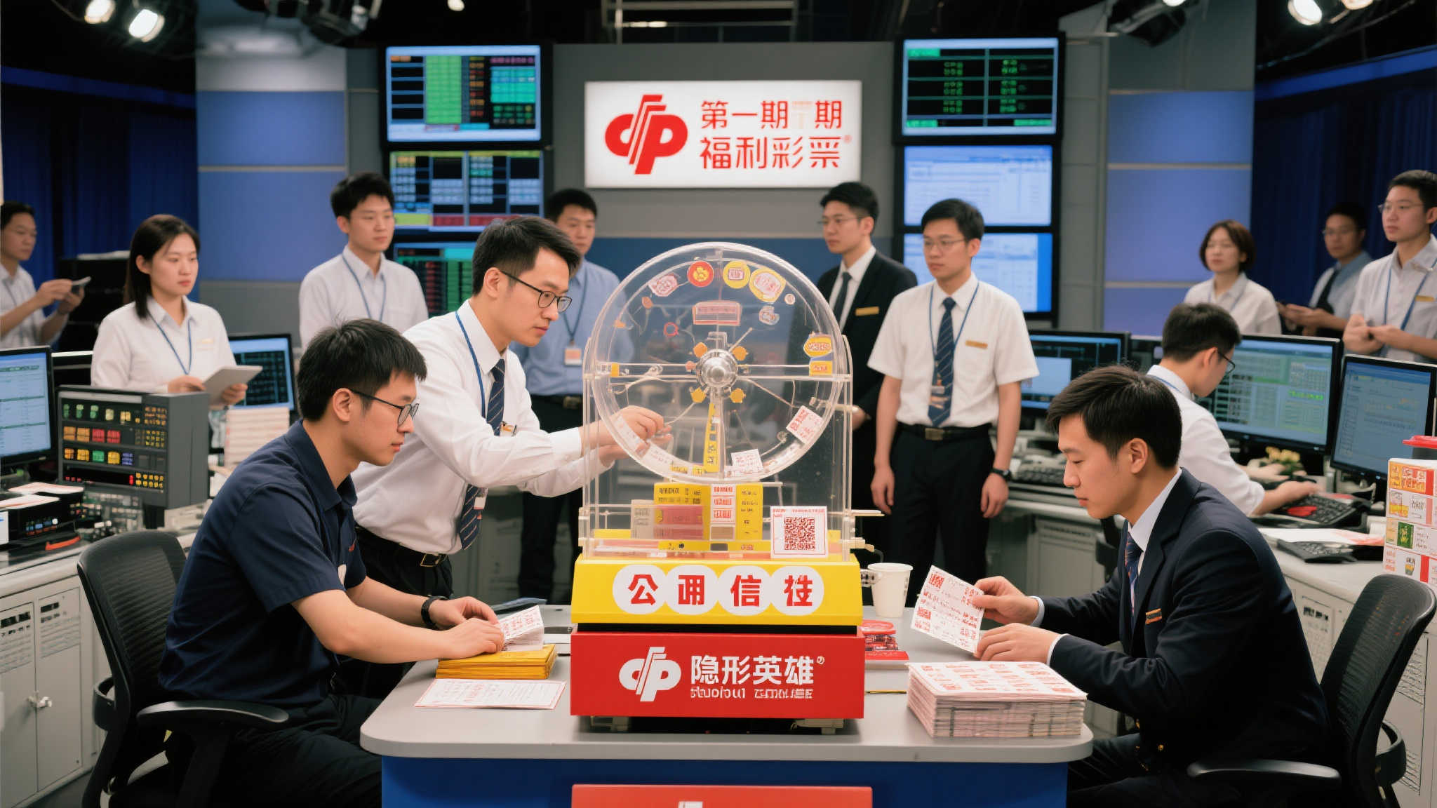 每一期福利彩票开奖，都是一个高度紧凑且精