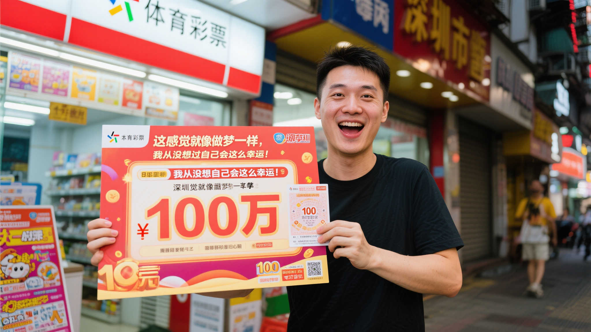 幸运降临：深圳购彩者的百万惊喜
在深圳