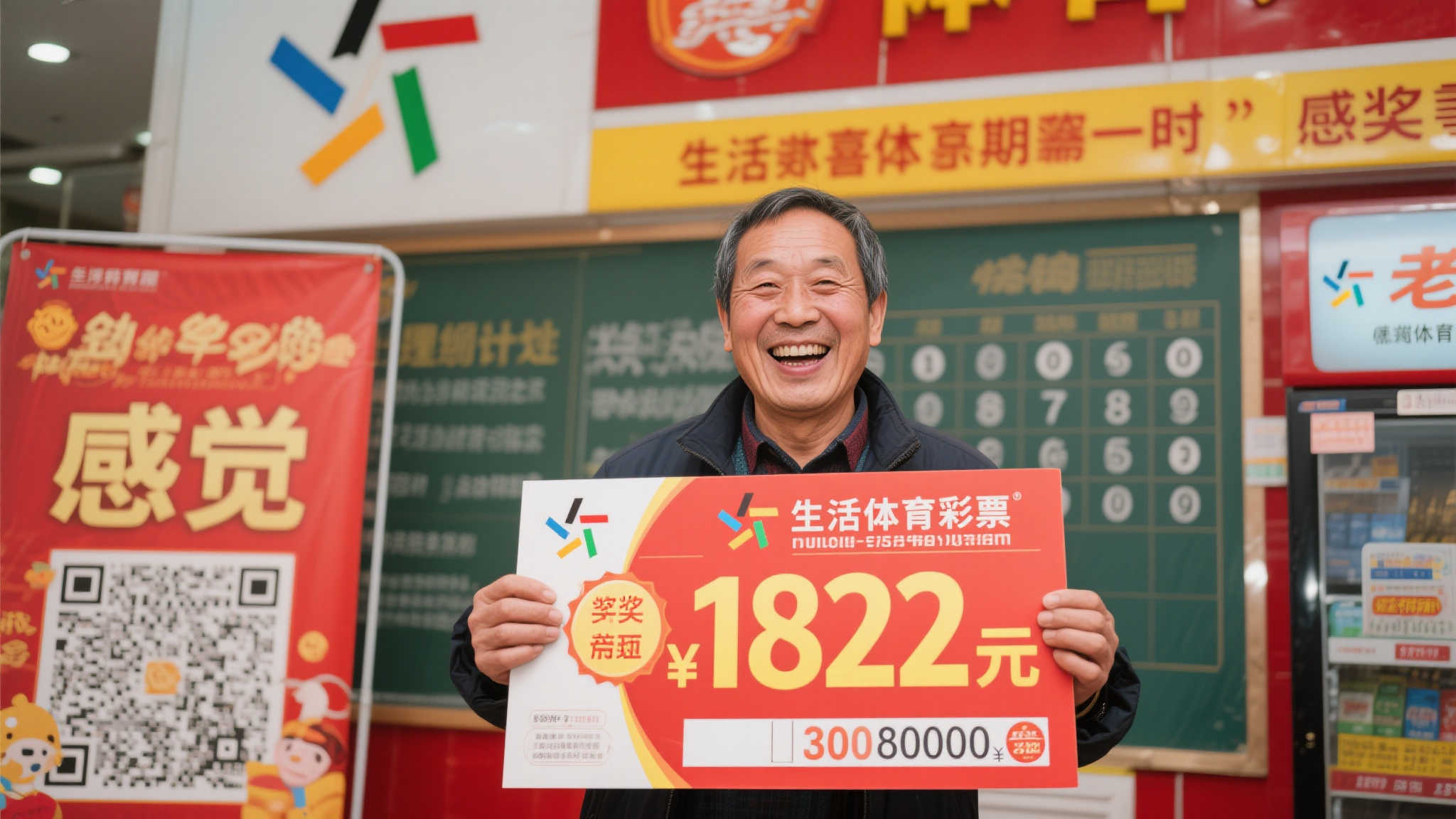 生活中总有惊喜不期而至，而对于一位老彩民